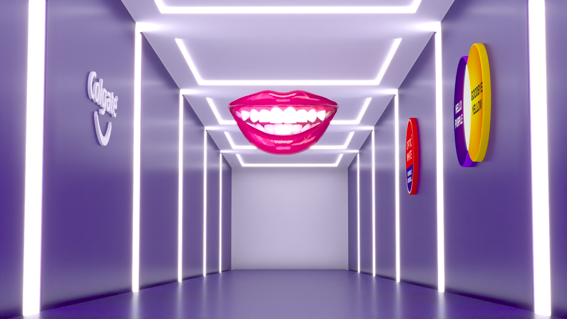 Colgate Purple reveal